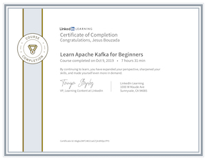 Learn Apache Kafka for Beginners | Stephane Maarek - LinkedIn Learning